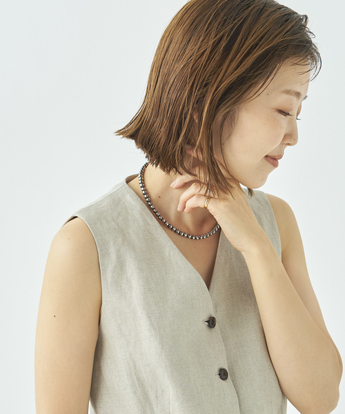 plage(プラージュ)の「【ERICKA NICOLAS BEGAY】PEARL 4/40/O ネックレス◆(ネックレス・レディース・シルバー系その他・FREE)」の9枚目の写真