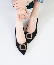 ORiental TRaffic | WEB限定■2022春夏新作■ビジューバックルモチーフパンプス/25102(パンプス)