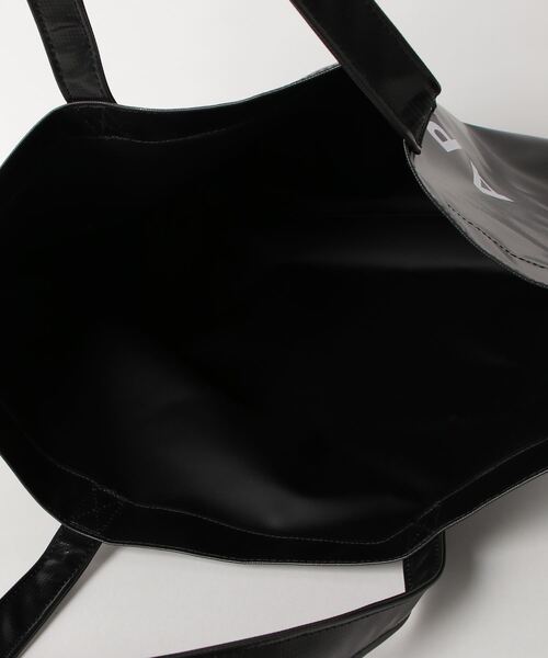 APPLEBUM(アップルバム)の「Logo PVC Totebag(トートバッグ・メンズ・ブラック・FREE)」の10枚目の写真