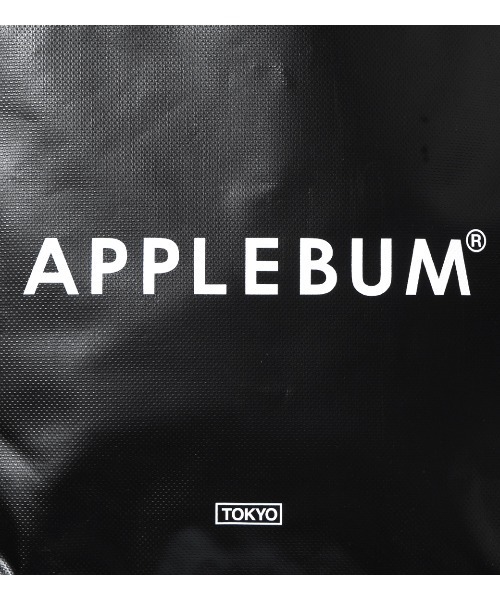 APPLEBUM(アップルバム)の「Logo PVC Totebag(トートバッグ・メンズ・ブラック・FREE)」の4枚目の写真