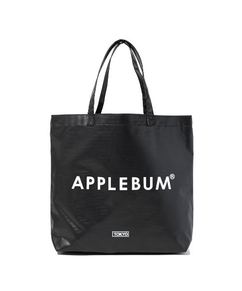 APPLEBUM(アップルバム)の「Logo PVC Totebag(トートバッグ・メンズ・ブラック・FREE)」の7枚目の写真
