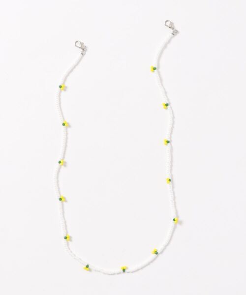Ein（アイン）の「Ein/フルーツ・フラワービーズマスクチェーン（ネックレス・レディース・ピンク/イエロー系その他/ピンク系その他/レッド系その他/イエロー系その他2/レッド系その他2・FREE）」の14枚目の写真