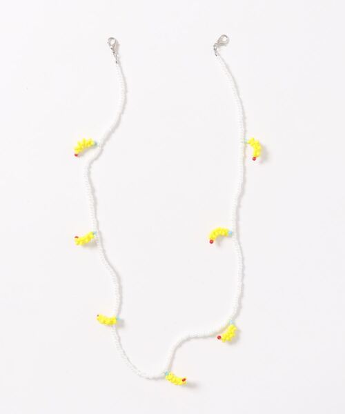 Ein（アイン）の「Ein/フルーツ・フラワービーズマスクチェーン（ネックレス・レディース・ピンク/イエロー系その他/ピンク系その他/レッド系その他/イエロー系その他2/レッド系その他2・FREE）」の15枚目の写真