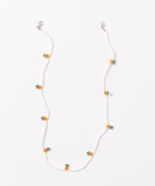 Ein（アイン）の「Ein/フルーツ・フラワービーズマスクチェーン（ネックレス・レディース・ピンク/イエロー系その他/ピンク系その他/レッド系その他/イエロー系その他2/レッド系その他2・FREE）」の16枚目の写真