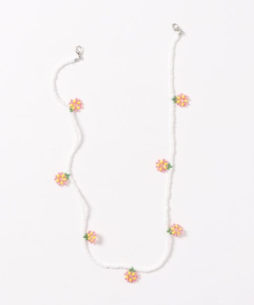 Ein（アイン）の「Ein/フルーツ・フラワービーズマスクチェーン（ネックレス・レディース・ピンク/イエロー系その他/ピンク系その他/レッド系その他/イエロー系その他2/レッド系その他2・FREE）」の17枚目の写真