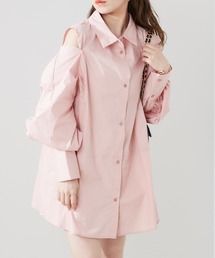 Chico | バックねじり肩開きシャツ(シャツ/ブラウス)