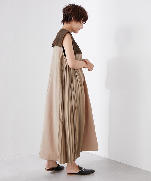 ear PAPILLONNER（イアパピヨネ）の「【SUM1 STYLE（スミ スタイル）】レース付け襟（付け襟・レディース・ホワイト/ブラック/ブラウン・FREE）」の12枚目の写真