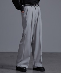 Loose/ルース（ルース）の「ドレープ ワイドフレアスラックス【セットアップ対応】（スラックス）」