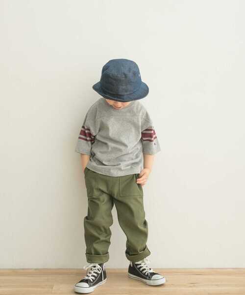 Champion（チャンピオン）の「Champion×DOORS　フットボールTシャツ(KIDS)（Tシャツ/カットソー・キッズ・オフホワイト/グレー系その他・120/105/135）」の15枚目の写真