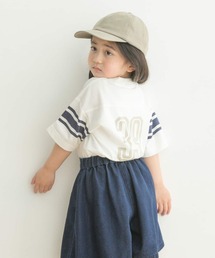 Champion（チャンピオン）の「Champion×DOORS　フットボールTシャツ(KIDS)（Tシャツ/カットソー・キッズ）」