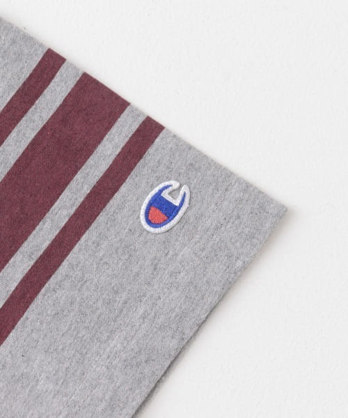 Champion（チャンピオン）の「Champion×DOORS　フットボールTシャツ(KIDS)（Tシャツ/カットソー・キッズ・オフホワイト/グレー系その他・120/105/135）」の5枚目の写真