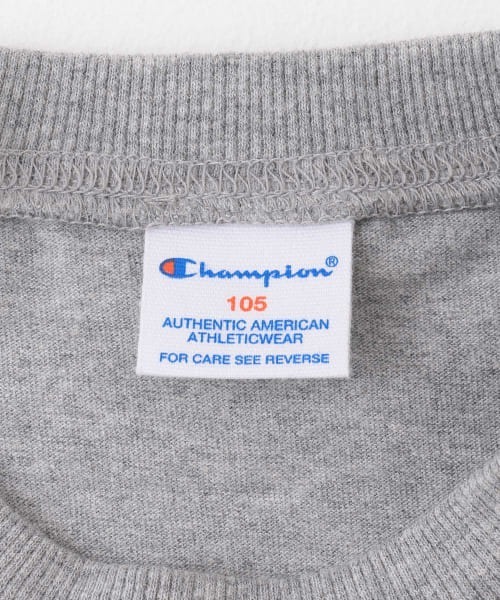 Champion（チャンピオン）の「Champion×DOORS　フットボールTシャツ(KIDS)（Tシャツ/カットソー・キッズ・オフホワイト/グレー系その他・120/105/135）」の7枚目の写真