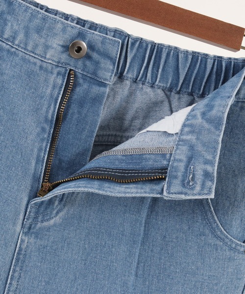NOISESCAPE(ノイズスケープ)の「mp9927- Denim Material Center Crease Pants デニムパンツ(デニムパンツ・メンズ・ライトインディゴブルー/ダークインディゴブルー・M/XL/L/S)」の7枚目の写真