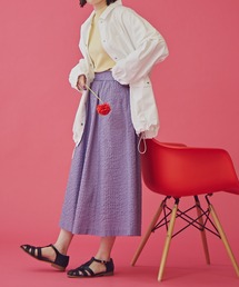 N.（N. Natural Beauty Basic） | 《n.'look》◆シュリンクギャザースカート(スカート)