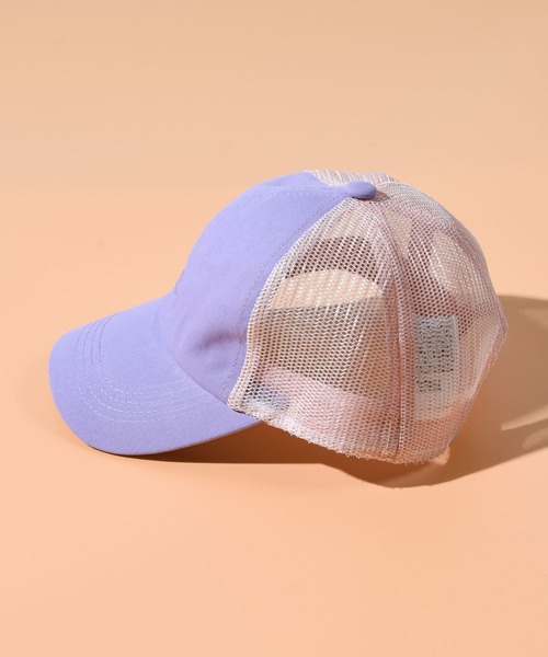 CALIFORNIA OUTFITTERS（カリフォルニア アウトフィッターズ）の「キッズメッシュキャップ（キャップ・キッズ・ブラック/ベージュ/カーキ/ラベンダー・ONE SIZE）」の19枚目の写真
