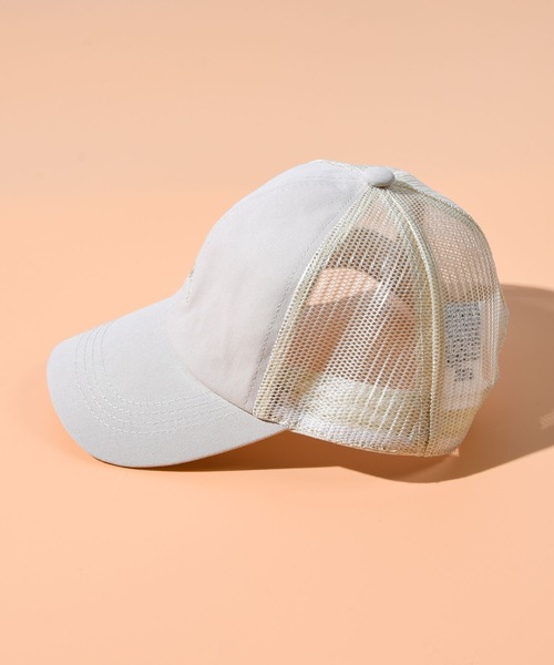 CALIFORNIA OUTFITTERS（カリフォルニア アウトフィッターズ）の「キッズメッシュキャップ（キャップ・キッズ・ブラック/ベージュ/カーキ/ラベンダー・ONE SIZE）」の12枚目の写真