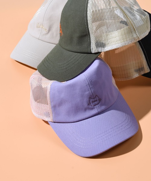 CALIFORNIA OUTFITTERS（カリフォルニア アウトフィッターズ）の「キッズメッシュキャップ（キャップ・キッズ・ブラック/ベージュ/カーキ/ラベンダー・ONE SIZE）」の20枚目の写真