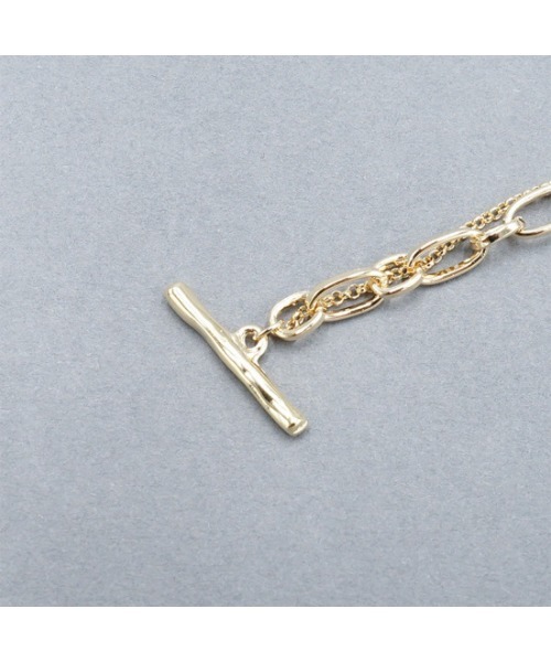 flower（フラワー）の「ダブルチェーンブレスレット（ブレスレット・レディース・ゴールド・FREE）」の3枚目の写真