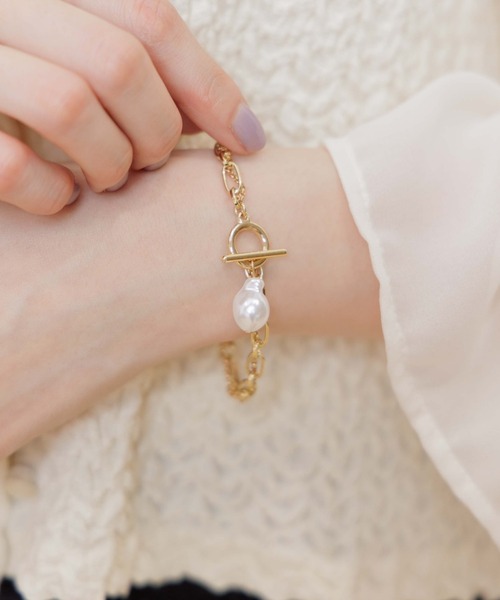 flower（フラワー）の「ダブルチェーンブレスレット（ブレスレット・レディース・ゴールド・FREE）」の12枚目の写真