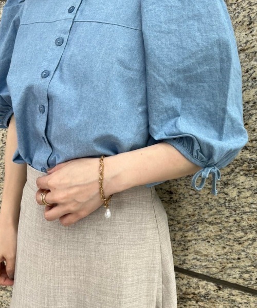 flower（フラワー）の「ダブルチェーンブレスレット（ブレスレット・レディース・ゴールド・FREE）」の10枚目の写真