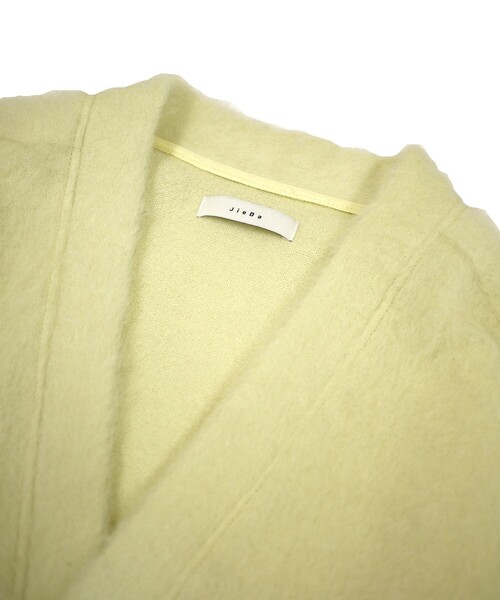 Jieda（ジエダ）の「MOHAIR CARDIGAN（カーディガン/ボレロ・メンズ・ブラック/サックスブルー/イエロー・1/2）」の12枚目の写真