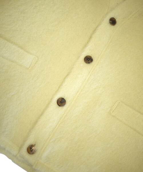 Jieda（ジエダ）の「MOHAIR CARDIGAN（カーディガン/ボレロ・メンズ・ブラック/サックスブルー/イエロー・1/2）」の11枚目の写真