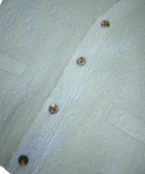 Jieda（ジエダ）の「MOHAIR CARDIGAN（カーディガン/ボレロ・メンズ・ブラック/サックスブルー/イエロー・1/2）」の7枚目の写真