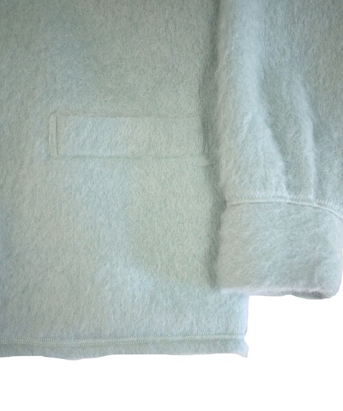 Jieda（ジエダ）の「MOHAIR CARDIGAN（カーディガン/ボレロ・メンズ・ブラック/サックスブルー/イエロー・1/2）」の10枚目の写真