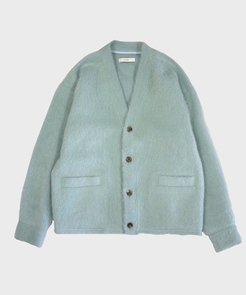 ジエダ モヘアカーディガン サイズ2 JIEDA - MOHAIR CARDIGAN/BLACK | NapsNote