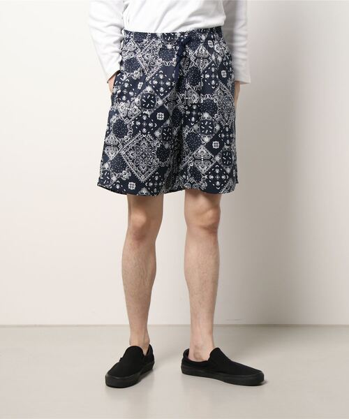 STYLEBLOCK（スタイルブロック）の「無地総柄シェフショートパンツ（その他パンツ・メンズ・ナチュラル/ブラック/ダークブラウン/ネイビー/カーキ/グレー/ベージュ/ブルー系その他/ブルー系その他2/カモフラージュ・M/L/LL）」の8枚目の写真