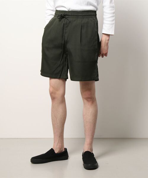 STYLEBLOCK（スタイルブロック）の「無地総柄シェフショートパンツ（その他パンツ・メンズ・ナチュラル/ブラック/ダークブラウン/ネイビー/カーキ/グレー/ベージュ/ブルー系その他/ブルー系その他2/カモフラージュ・M/L/LL）」の6枚目の写真