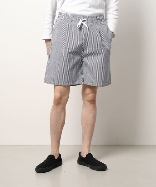 STYLEBLOCK（スタイルブロック）の「無地総柄シェフショートパンツ（その他パンツ・メンズ・ナチュラル/ブラック/ダークブラウン/ネイビー/カーキ/グレー/ベージュ/ブルー系その他/ブルー系その他2/カモフラージュ・M/L/LL）」の9枚目の写真