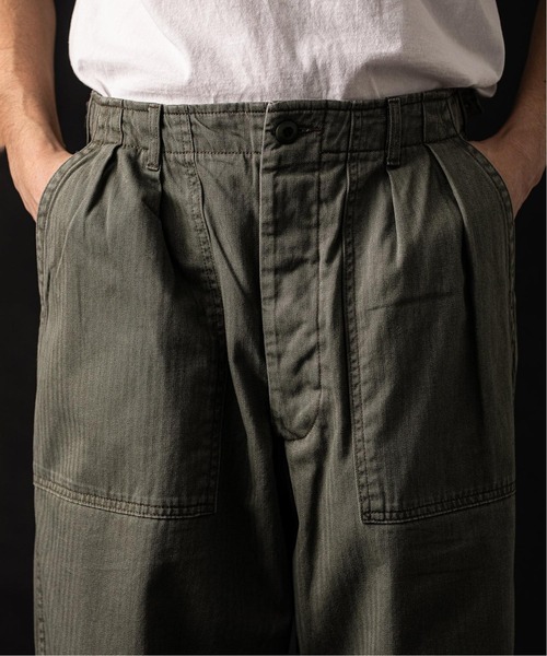 JOURNAL STANDARD(ジャーナルスタンダード)の「【VSシリーズ】 FAT ヘリンボーン ベイカーパンツ(カーゴパンツ・メンズ・カーキ・MEDIUM/LARGE)」の7枚目の写真