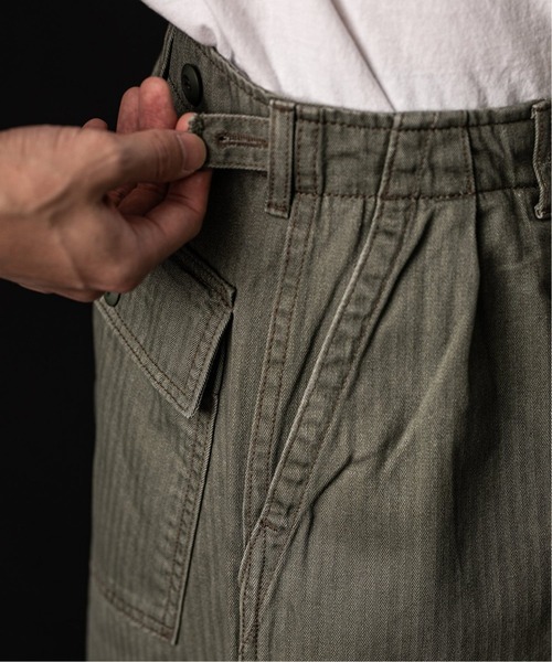 JOURNAL STANDARD(ジャーナルスタンダード)の「【VSシリーズ】 FAT ヘリンボーン ベイカーパンツ(カーゴパンツ・メンズ・カーキ・MEDIUM/LARGE)」の9枚目の写真
