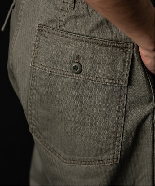 JOURNAL STANDARD(ジャーナルスタンダード)の「【VSシリーズ】 FAT ヘリンボーン ベイカーパンツ(カーゴパンツ・メンズ・カーキ・MEDIUM/LARGE)」の10枚目の写真
