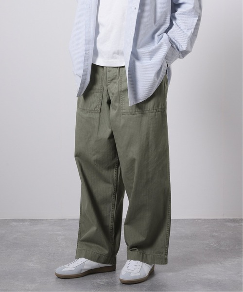 JOURNAL STANDARD(ジャーナルスタンダード)の「【VSシリーズ】 FAT ヘリンボーン ベイカーパンツ(カーゴパンツ・メンズ・カーキ・MEDIUM/LARGE)」の12枚目の写真