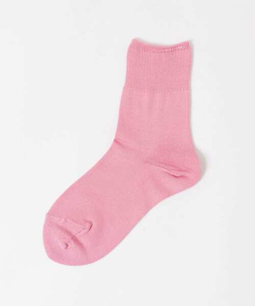 かぐれ（カグレ）の「シルクリブソックス（ソックス/靴下・レディース・ホワイト/ライトグレー/ブラック/ピンク・FREE）」の8枚目の写真