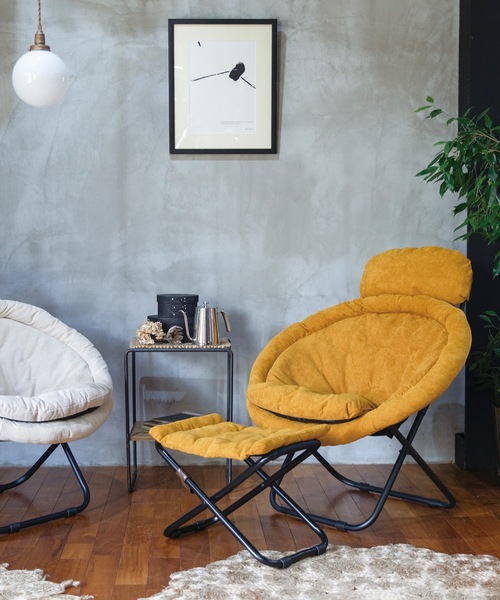 a.depeche（アデペシュ）の「2way folding chair cushion dark khaki 