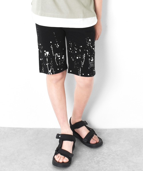 GLAZOS（グラソス）の「スムース・アソート柄ハーフパンツ（その他パンツ・キッズ・カーキ/マルチ/ブルー/ブラック・130cm/150cm/170cm/160cm/140cm）」の2枚目の写真