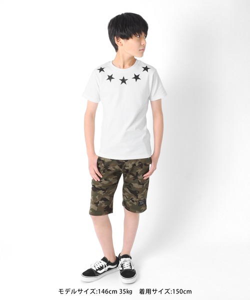 GLAZOS（グラソス）の「スムース・アソート柄ハーフパンツ（その他パンツ・キッズ・カーキ/マルチ/ブルー/ブラック・130cm/150cm/170cm/160cm/140cm）」の7枚目の写真