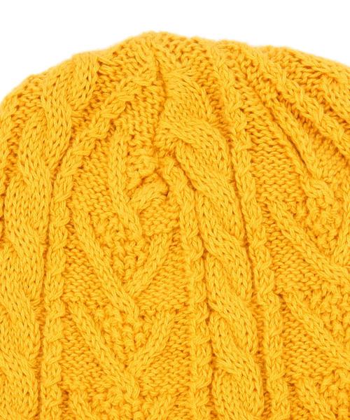 coen（コーエン）の「【coen kids】コットンニットワッチ（ニットキャップ）（ニットキャップ/ビーニー・キッズ・ブラック/ナチュラル/レッド/イエロー/ロイヤルブルー・フリー）」の7枚目の写真