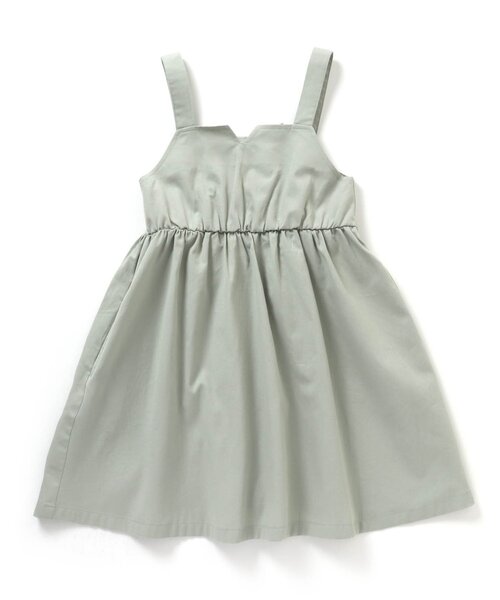 apres les cours（アプレレクール）の「WEB限定 バックリボンジャンパースカート（スカート・キッズ・ピンク/ミント/ドット・130/110/100/90/80/140/120）」の12枚目の写真