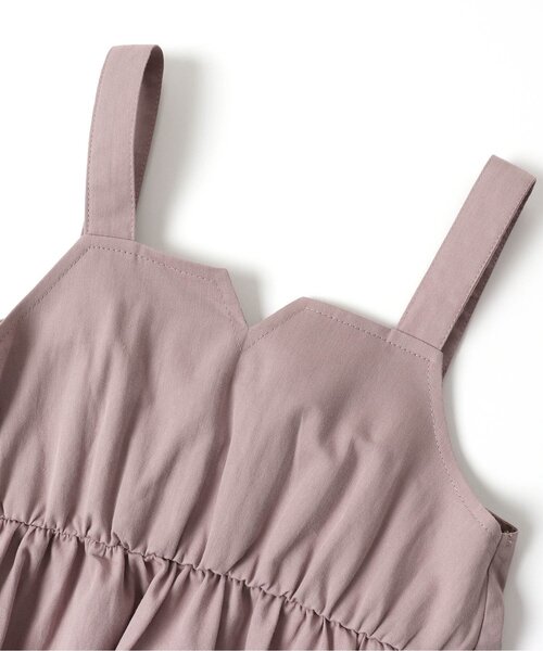 apres les cours（アプレレクール）の「WEB限定 バックリボンジャンパースカート（スカート・キッズ・ピンク/ミント/ドット・130/110/100/90/80/140/120）」の9枚目の写真