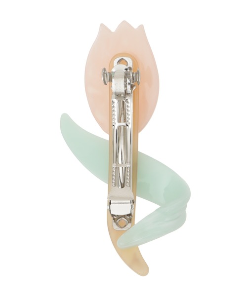 Candy Stripper(キャンディストリッパー)の「TULIP バレッタ(バレッタ/ヘアクリップ・レディース・ピンク・FREE)」の2枚目の写真