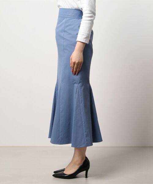 N.(N. Natural Beauty Basic)(エヌエヌナチュラルビューティーベーシック)の「マーメイドタイトマキシスカート(スカート・レディース・ブルー/ホワイト/イエロー・MEDIUM/SMALL)」の21枚目の写真