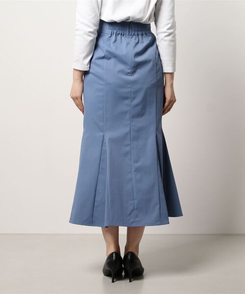 N.(N. Natural Beauty Basic)(エヌエヌナチュラルビューティーベーシック)の「マーメイドタイトマキシスカート(スカート・レディース・ブルー/ホワイト/イエロー・MEDIUM/SMALL)」の22枚目の写真