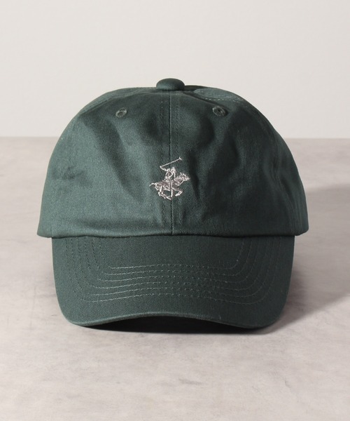 BEVERLY HILLS POLO CLUB（ビバリーヒルズポロクラブ）の「【Beverly Hills Polo Club/ビバリーヒルズポロクラブ】ポニー刺繍ロゴ ローキャップ（キャップ・メンズ・ブラック/ベージュ/ネイビー/ブルー/ブラック系その他/グレー/グリーン/インディゴブルー・FREE）」の5枚目の写真
