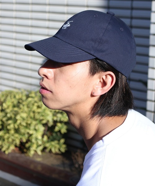 BEVERLY HILLS POLO CLUB（ビバリーヒルズポロクラブ）の「【Beverly Hills Polo Club/ビバリーヒルズポロクラブ】ポニー刺繍ロゴ ローキャップ（キャップ・メンズ・ブラック/ベージュ/ネイビー/ブルー/ブラック系その他/グレー/グリーン/インディゴブルー・FREE）」の16枚目の写真
