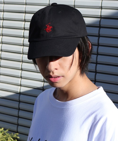 BEVERLY HILLS POLO CLUB（ビバリーヒルズポロクラブ）の「【Beverly Hills Polo Club/ビバリーヒルズポロクラブ】ポニー刺繍ロゴ ローキャップ（キャップ・メンズ・ブラック/ベージュ/ネイビー/ブルー/ブラック系その他/グレー/グリーン/インディゴブルー・FREE）」の21枚目の写真