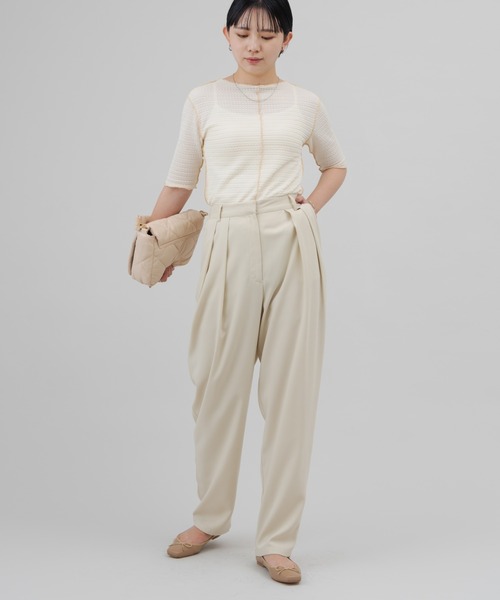 Aunt Marie's(アントマリーズ)の「スクエアトゥリボンバレエシューズ(パンプス・レディース・ブラック/ベージュ・S/M/L)」の18枚目の写真